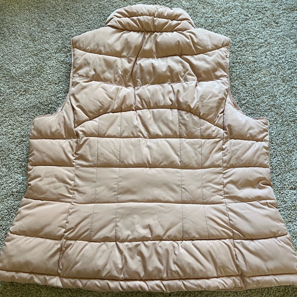 Calvin Klein Women’s Puffer Vest Light Pink Blush Size 2XL Gold - Picture 11 of 11